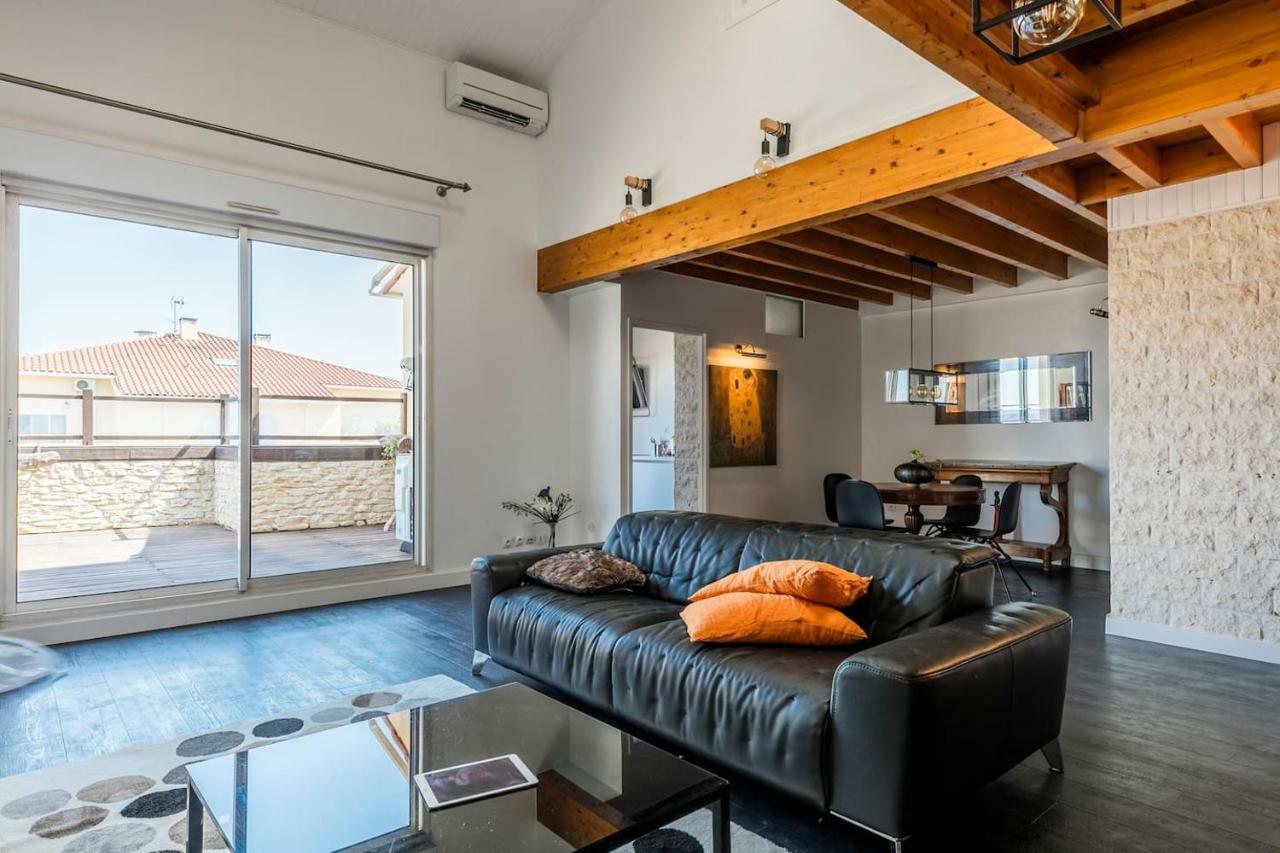 Penthouse 120 M2 Vue Imprenable Lattes Apartman Kültér fotó